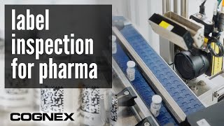 Label inspection for pharmaceutical manufacturing  Why OCTUM amp HERMA trust Cognex Machine Vision [upl. by Anawt]