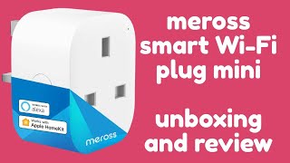 Mini Smart Plug with Simple Configuration  Meross [upl. by Krock]