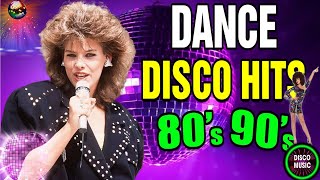 Disco Dance 80s 90s Hits Mix  Greatest Hits 80s 90s Dance Songs Eurodisco Megamix 66 [upl. by Portwine]