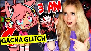 DO NOT PLAY GACHA LIFE AT 3 AM THE GACHA GLITCHES ARE REAL SCARY [upl. by Aicnelev]