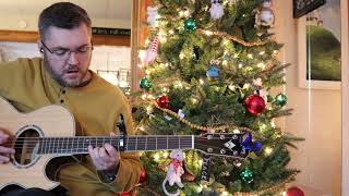 quotHere Comes the Sunquot by the BEATLES—Acoustic Guitar Cover by Aaron Burr [upl. by Bena]