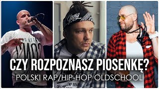 Czy rozpoznasz piosenkę  POLSKI RAPHIPHOP OLDSCHOOLKLASYKI 1 CARTERR [upl. by Otxis181]