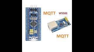 STM32 W5500 MQTT control device [upl. by Eydnarb442]