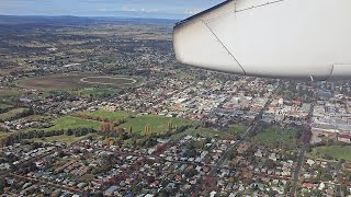 QantasLink Dash 8 Q400 arrival to Armidale in Autumn  4K 60FPS [upl. by Inga]