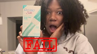 Wax Disaster Schick Hydro Silk wax yay or nay How to use [upl. by Suilienroc]