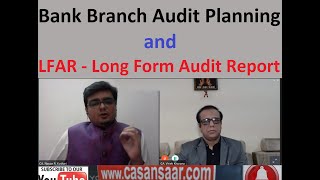 LFAR  Long Form Audit Report  Bank Branch Audit  Bank Audit Planning [upl. by Bay]