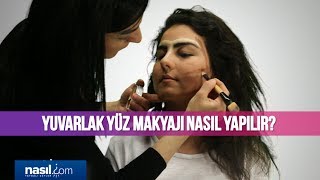 Yuvarlak yüze makyaj nasıl yapılır  BakımGüzellik  Nasilcom [upl. by Crosby819]