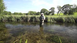 Fly Fishing a Chalkstream at Mayfly Time  Hints amp Tips [upl. by Drarrej]