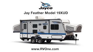 Jayco Jay Feather Model 19XUD [upl. by Ahsuas733]