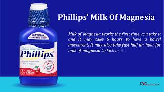 Fast Acting Laxatives  Phillips Milk Of Magnesia Reviews [upl. by Sucramej]