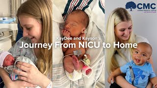 Born 7 weeks early Kaysons journey from CMCs NICU to home [upl. by Yule]