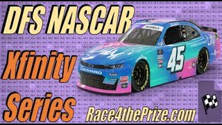 NASCAR DFS  Xfinity Series Las Vegas 2024  Picks Projections Player Pool Bets  Fantasy Podcast [upl. by Kcitrap35]