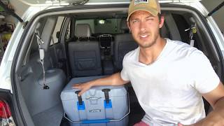 Cooler Reviews  Ice Test for Lifetime 28 QT [upl. by Esirahc622]