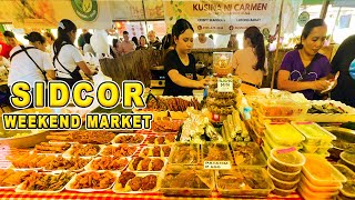 SIDCOR WEEKEND MARKET  Hidden Culinary Haven in Quezon City [upl. by Ilac824]