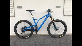 LightCarbon New full suspension trail frameset LCFS958 [upl. by Ronen]