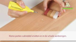 picobello  Mini reparatieset  parket laminaat meubels  krassen kleine gaatjes deuken [upl. by Attwood]