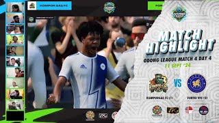 HIGHLIGHTS  Kompor Gas FC 12 Fortis FC  Odong League PreSeason 2024  Matchday 4 [upl. by Pelligrini]