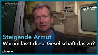 Schaltgespräch mit Prof Gerhard Trabert zum Armutsbericht am 290622 [upl. by Ynafit]