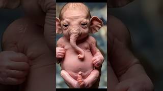 An elephant transforms into a baby on AGT agt AmericasGotTalent magic [upl. by Rustie83]