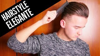 Capelli Uomo Eleganti allindietro  Fare i capelli per le Feste [upl. by Mauralia]