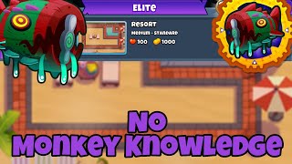 ELITE Bloonarius Tutorial  No Monkey Knowledge  Resort  BTD6 [upl. by Jonette]