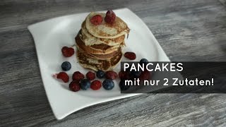 Gesunde einfache PANCAKES Low Carb [upl. by Adnalue]