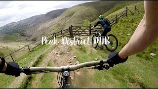 Mountain Biking Peak District  Castleton Jacobs Ladder Edale Loop [upl. by Annamaria]