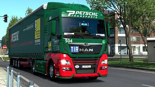 ETS2 LkwVerkehr durch die ALPEN  MAN TGX Euro6 1459 EURO TRUCK SIMULATOR 2 [upl. by Peisch]