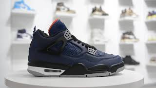 Air Jordan 4 Retro Winterized Loyal Blue [upl. by Ydnew829]