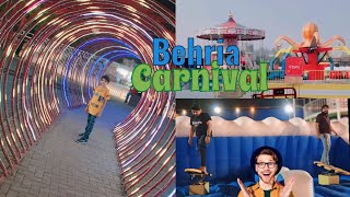 CARNIVAL BAHRIA TOWN LAHORE  Vlog Amusement Park [upl. by Niac]