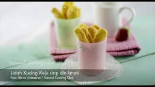 SERI KUE KLASIK  6 RESEP MANJUR LIDAH KUCING KEJU [upl. by Nievelt]