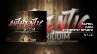 CAPRIC  FAKE quotAUTHENTIC RIDDIM Rpquot [upl. by Heda]