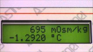 Manual singlesample osmometer OsmoSpecial [upl. by Gathers826]