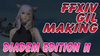 FFXIV Gil Making Guide EP04  Diadem Gathering and node resetting [upl. by Nhguavahs400]