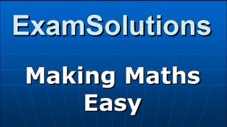 Maclaurins Series Expansion for sinx amp cosx  ExamSolutions Maths Revision [upl. by Damien]