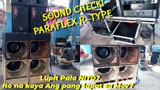 ITO LANG PALA KATAPAT NG MCV  RTYPE PARAFLEX 1200W LNG LAMAN PERO ANG LAKAS JBPampETL mini sounds [upl. by Rannug]