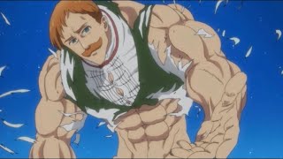 Escanor Vs Gowther English Dub Seven Deadly Sins [upl. by Zetnod]