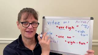 How to Pronounce Vitae Curriculum Vitae In American English [upl. by Gabbie939]