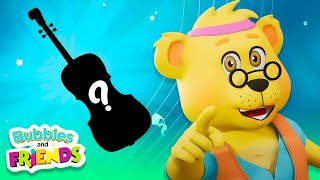 Guess the Sound of Musical Instrument  Bubbles and Friends  Full Episode Quiz  Song For Kids [upl. by Quirita]