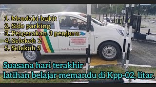 KPP02  Tips Ulangkaji Latihan Belajar Memandu Di Litar AkademiMemanduJSL [upl. by Haerle]