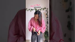 Savana Sale Try on🎀 shorts youtubeshorts outfit outfitideas pinterest [upl. by Acinemod]