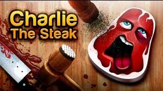 Charlie The Steak iPhone App Review  CrazyMikesapps [upl. by Aicinoid560]