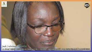 LA FAAC RENT VISITE À LA FAMILLE DE LENFANT ébouillanté PAR UNE FEMME À LONGUEUIL [upl. by Freddi]