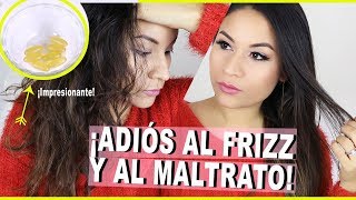 TRATAMIENTO PARA EL CABELLO SECO Y MALTRATADO CABELLO SIN FRIZZ Y SIN PUNTAS ABIERTAS 8 [upl. by Cyprus840]