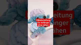 Mini Schildkröte häkeln für Anfänger 🐢 schnell amp einfach🩷ohne nähen tutorial [upl. by Laucsap]