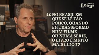 Trilha de Letras  Tony Bellotto comenta sobre adaptações dos livros para o audiovisual [upl. by Jacinto]