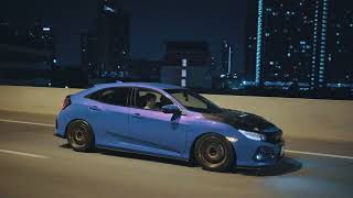 Honda Civic FK 4K NightRun [upl. by Niriam]