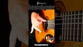 Genshin Meets Flamenco Rumba Guitar Tutorial guitar flamencoguitar guitarcover [upl. by Tihor]