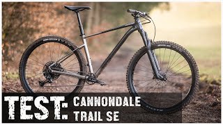 CANNONDALE Trail SE im BIKETest Abfahrtsspaß für 1600 Euro [upl. by Adniram646]