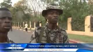 French citizen kidnapped in Mali West Africa [upl. by Arratahs153]